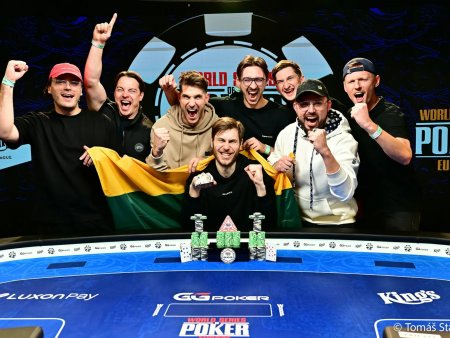 Marius Kudzmanas faz HU perfeito e é campeão do Main Event da WSOP Europa