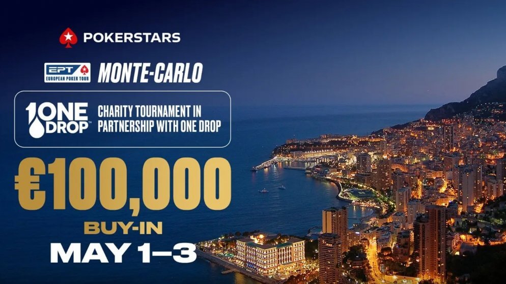 PokerStars e One Drop Foundation: Aliança solidária chega ao EPT Monte Carlo