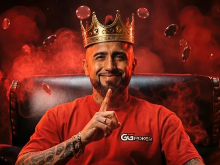 Boleiro Arturo Vidal é anunciado como embaixador do GGPoker
