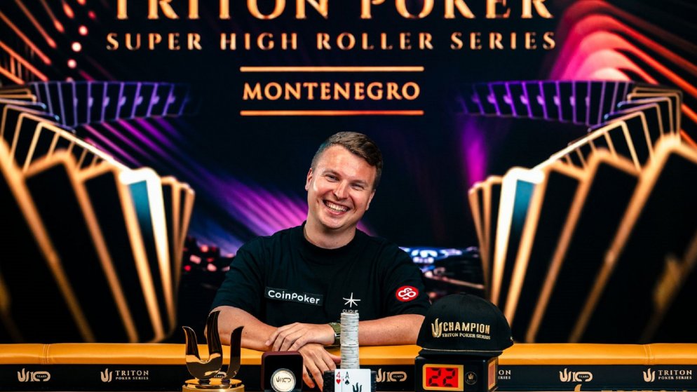 Aleks Ponakovs conquista o título do Triton 10th Anniversary Special e garante US$ 3 milhões
