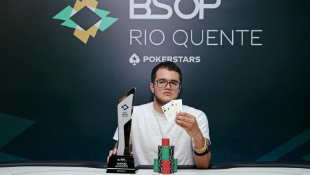 Carlos Serrano acaba favoritismo de Giordano e vence o R$ 15K Grand High Roller do BSOP Rio Quente
