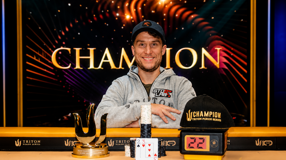 Daniel Dvoress começa Triton Montenegro com cravada no US$ 25K Golden Decade