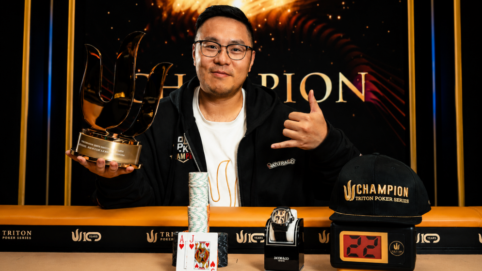 Danny Tang é campeão do Main Event da Triton Montenegro