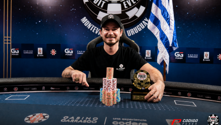 João Webber é campeão do The Closer da WSOPC Montevidéu e leva o anel