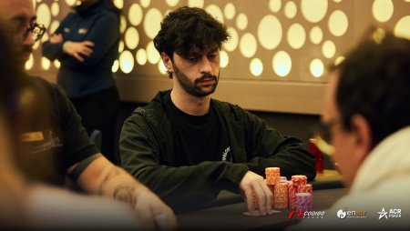 Lucas Miranda é vice do Open da Enjoy Poker Tour