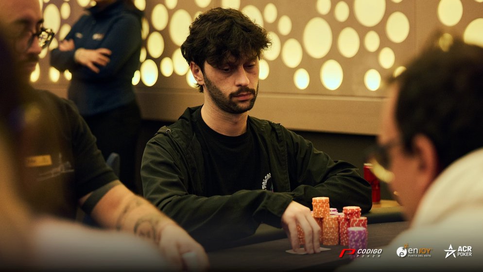 Lucas Miranda é vice do Open da Enjoy Poker Tour