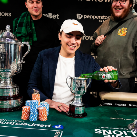 Malcolm Trayner é campeão do Main Event do Aussie Millions e puxa forra milionária