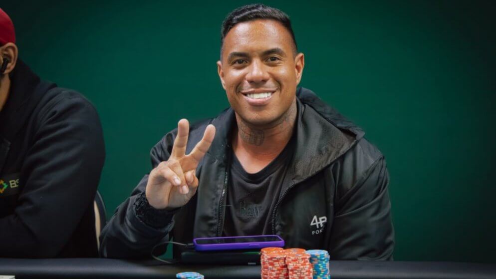 Rafael Cunha lidera o Dia 2 do Main Event do BSOP Rio Quente