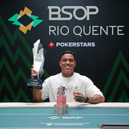 Rafael Cunha é campeão do Main Event do BSOP Rio Quente em primeira FT na série