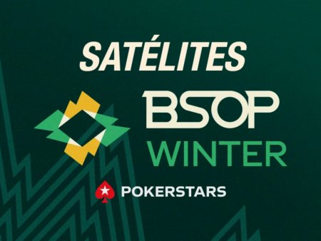 Domingo tem satélite com três vagas para o Main Event do BSOP Winter Millions, saiba mais