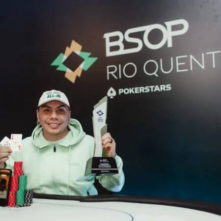 Sebastian Fonseca é campeão do R$ 10K 1-Day High Roller PKO do BSOP Rio Quente após HU relâmpago
