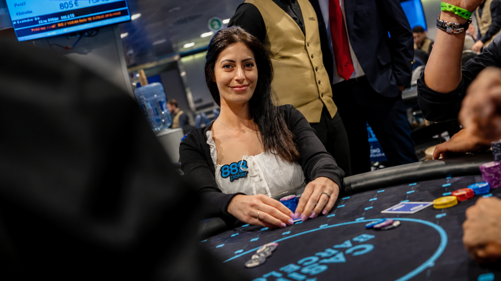 Vivian Saliba avança no Dia 1B do Main Event do 888poker LIVE Barcelona