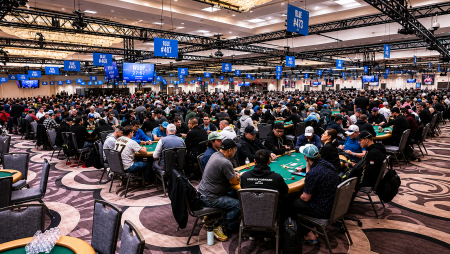 Jansen Satparam é o primeiro chip leader da WSOP 2026