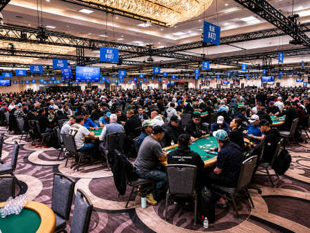 Jansen Satparam é o primeiro chip leader da WSOP 2026