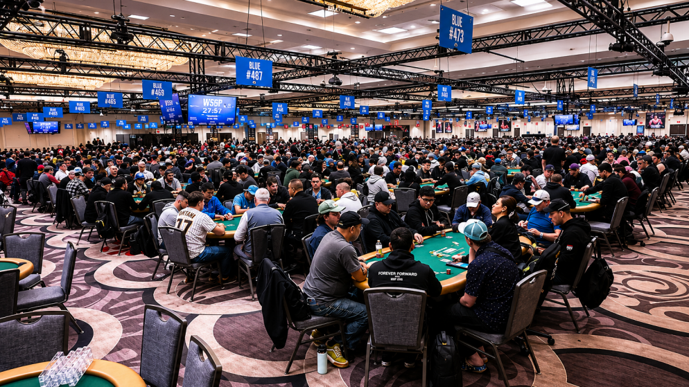Jansen Satparam é o primeiro chip leader da WSOP 2026