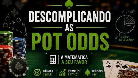 Descomplicando as pot odds: a matemática a seu favor