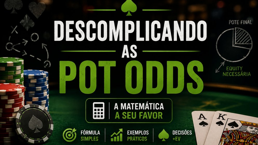 Descomplicando as pot odds: a matemática a seu favor