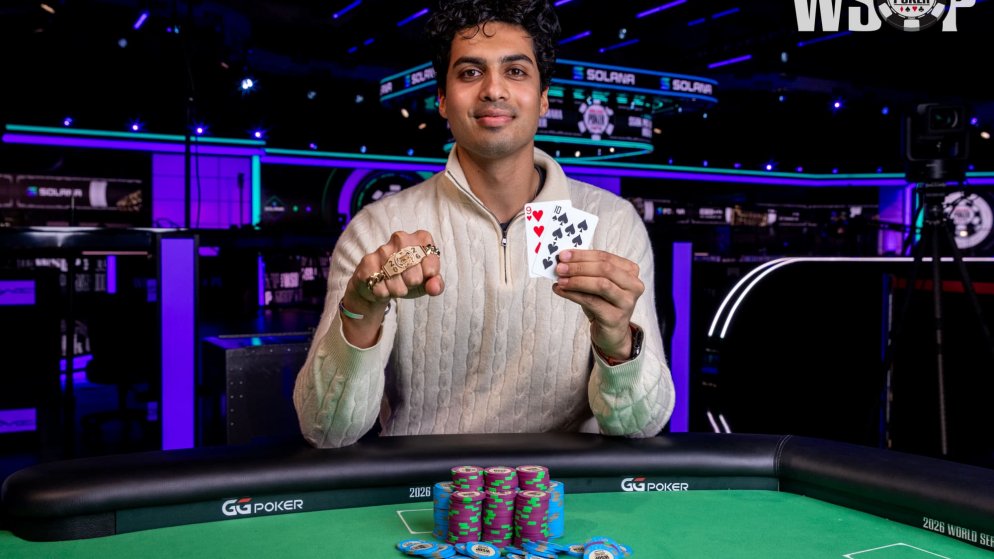 Abhishek Mhatre conquista o título do 6-Max da WSOP e leva US$ 492 mil