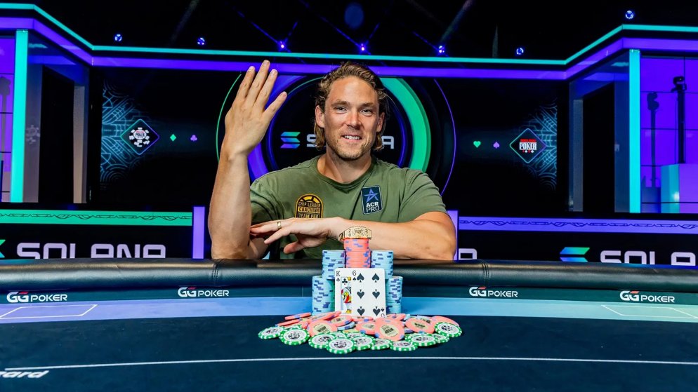 Alex Foxen supera reação de adversário e conquista quarto bracelete da WSOP no Super Turbo Bounty