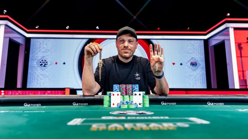 Artur Martirosian conquista o quarto bracelete da carreira em High Roller de US$ 25 mil da WSOP