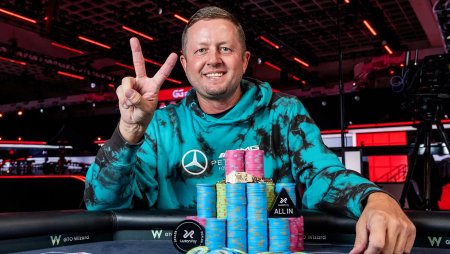 Braxton Dunaway conquista segundo bracelete da WSOP e fatura US$ 288 mil em Las Vegas