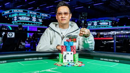 Dong Chen derrota mesa final estrelada e conquista o título do US$ 10.000 Limit Hold’em Championship da WSOP