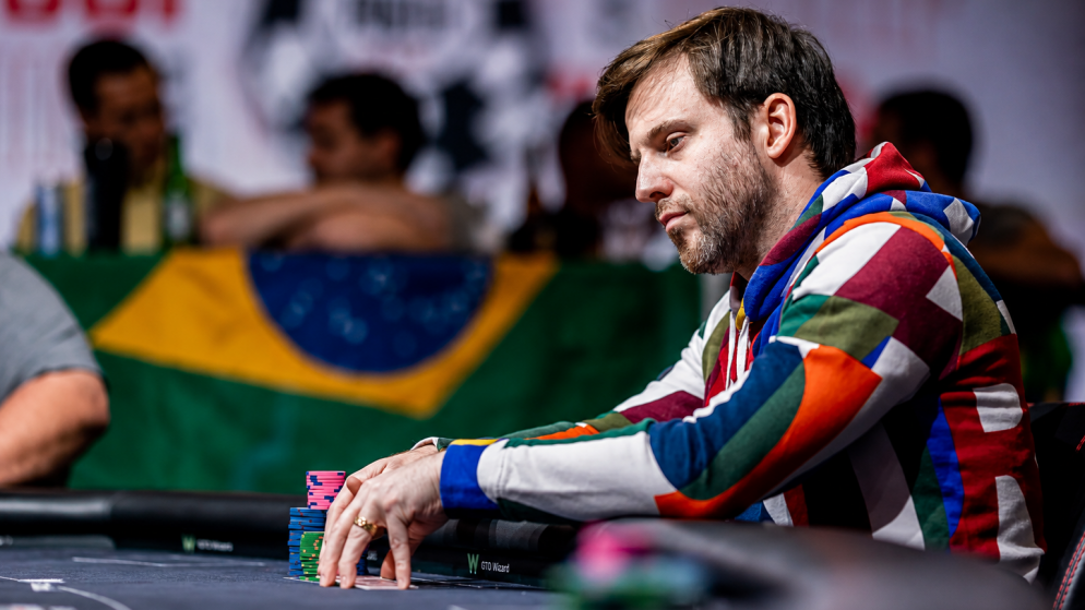 Francisco Baruffi é terceiro no Evento #15 da WSOP