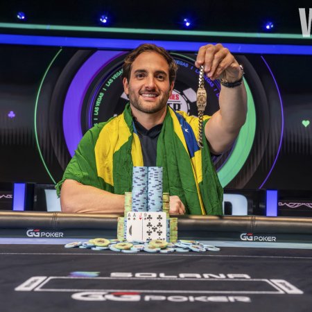 João Simão conquista quarto bracelete e prêmio milionário na WSOP