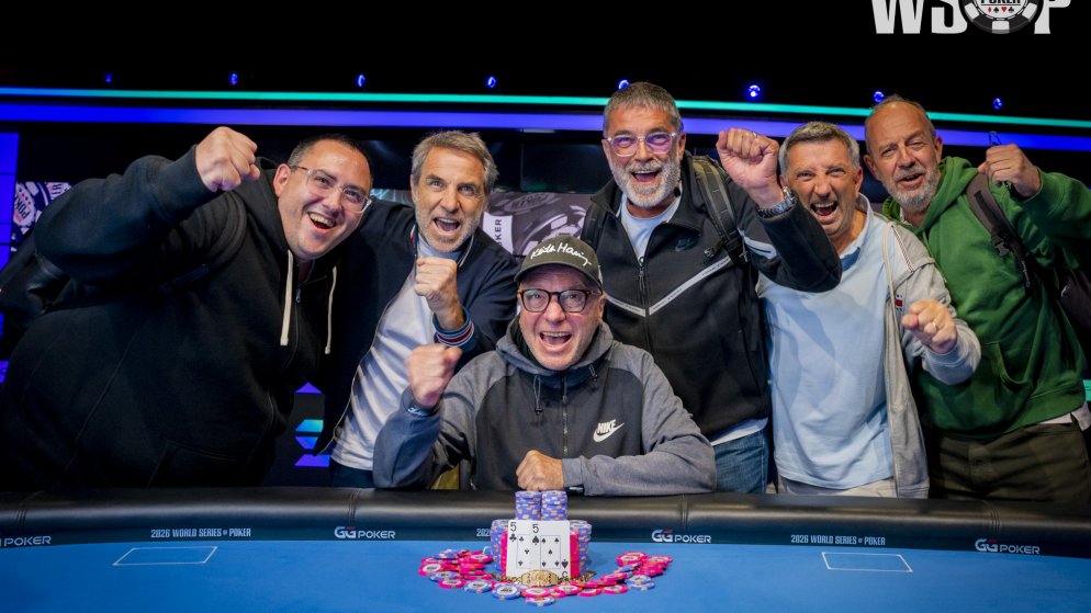 Francês Lionel Barracano conquista primeiro bracelete da WSOP no Super Seniors