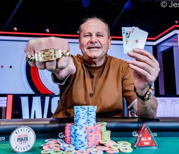 Amador conquista primeiro bracelete e prêmio milionário no GGMillion$ High Roller da WSOP