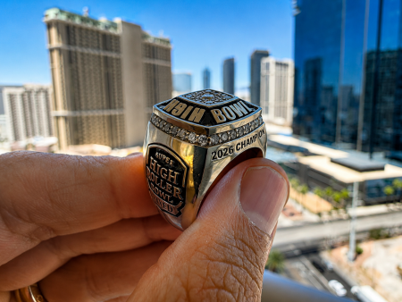 Qautro meses depois, Yuri Martins recebe anel do US$ 100K Super High Roller Bowl