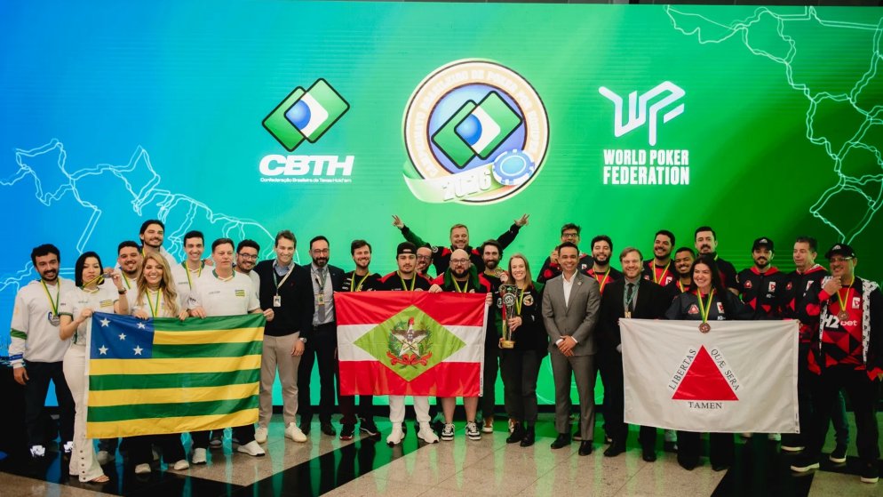 Santa Catarina é campeã do Campeonato Brasileiro de Poker por Equipes