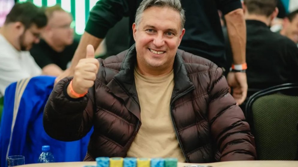 Hermógenes Gelonezi é o chip leader no Dia 1B do BSOP Championship