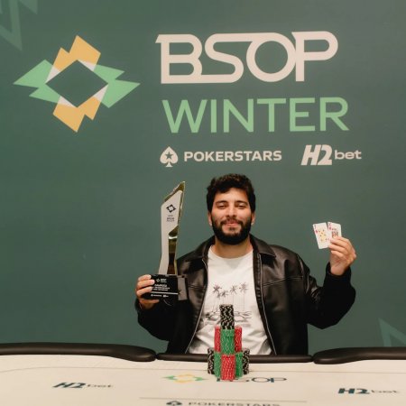 Iago Botelho é campeão do R$ 100K Super High Roller do BSOP Winter