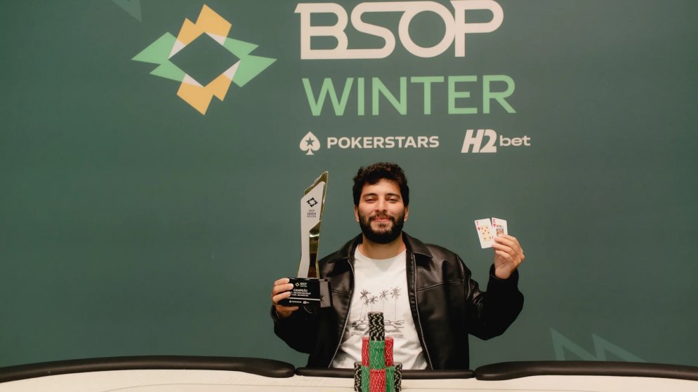 Iago Botelho é campeão do R$ 100K Super High Roller do BSOP Winter