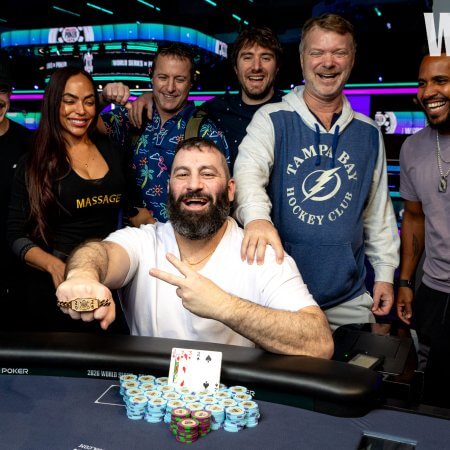 Justin Fawcett conquista o título do Double Board Bomb Pot da WSOP 2026