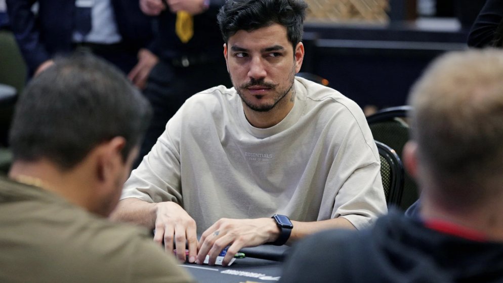Marcelo Medeiros é um dos líderes no Dia 1C do Main Event do BSOP Winter