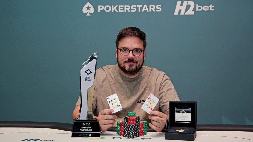 Pedro Cavalieri é campeão do R$ 15K Grand High Roller
