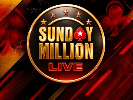 PokerStars anuncia retorno do Sunday Million Live após nove anos