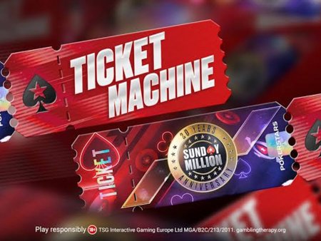 PokerStars distribuirá mais de US$ 800 mil em bilhetes para o Sunday Million Anniversary