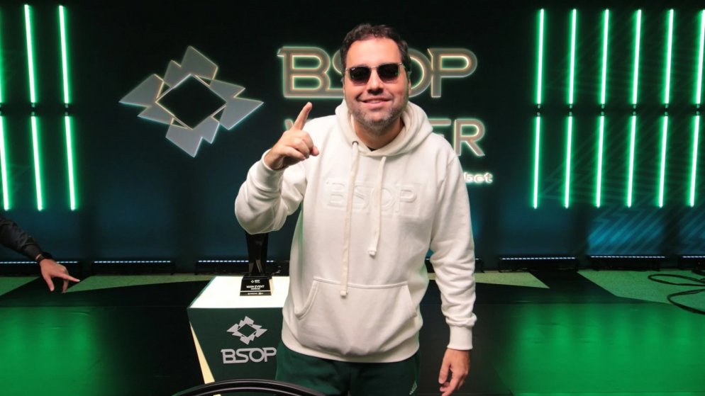 Wilkens Monteiro lidera mesa final do Main Event do BSOP Winter