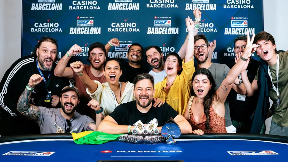 Fabiano Kovalski é campeão do €3.250 Mystery Bounty do EPT Monte Carlo