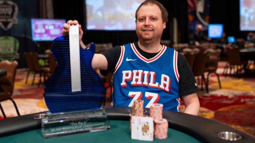 Após maratona no HU, Joe McKeehen é campeão do US$ 5K SHRPO Championship