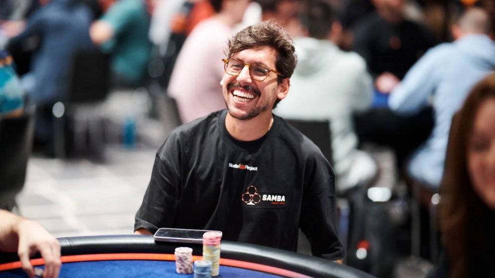 Raffael Brum lidera 17 brasileiros no Dia 3 do Main Event do EPT Barcelona