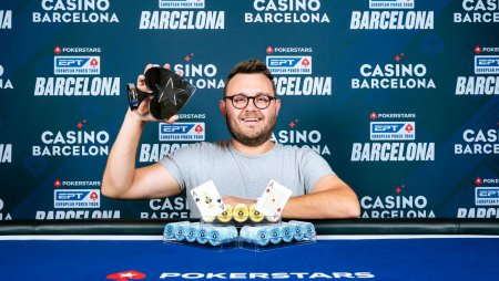Scott Margereson domina FT e é campeão do €2,7K 2nd Chance do EPT Barcelona