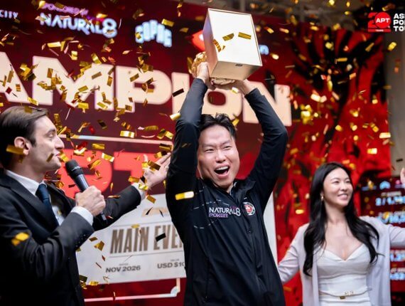 Stephen Pang vence o Main Event do APT Incheon após mesa final marcada por falso desfecho