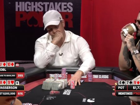 Andrew Robl perde pote de US$ 2,47 milhões no High Stakes Poker