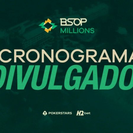 BSOP Millions tem grade divulgada, confira os destaques