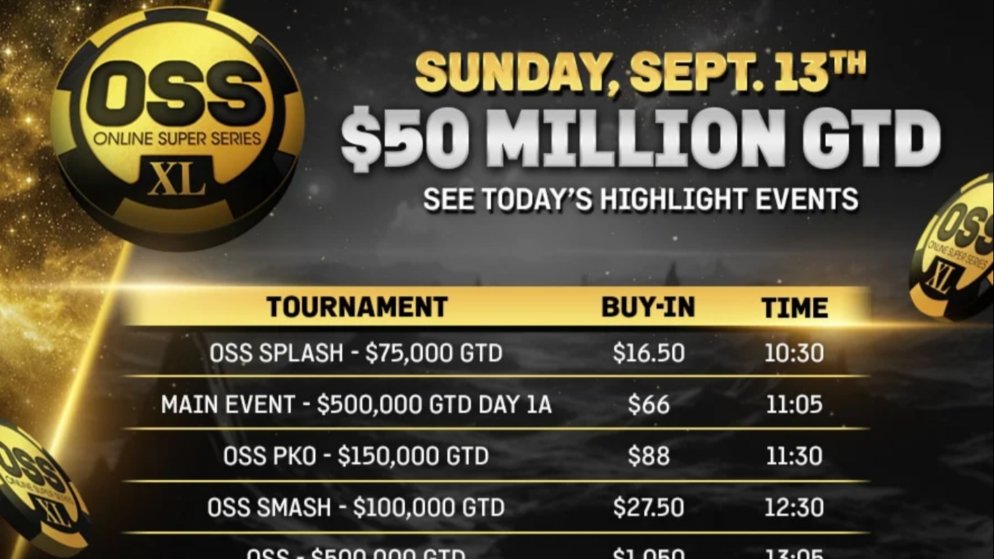 Torneios da PokerKing somam mais de US$ 4 milhões GTD neste domingo