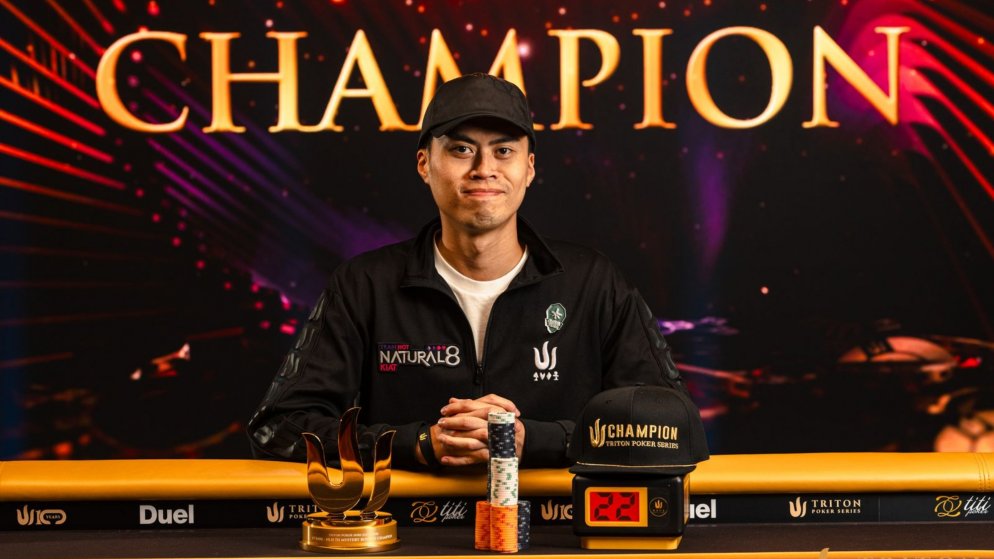 Kiat Lee é campeão do US$ 40K NLH da Triton Jeju II